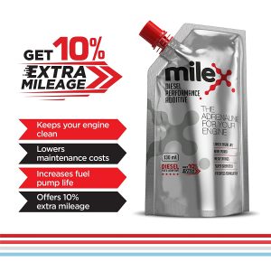 MILEX - Multi Functional Diesel Additive - 130 ml - Pack of 4